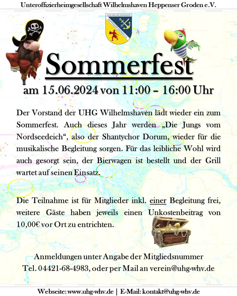 UHG Wilhelmshaven Sommerfest am 15.06.2024