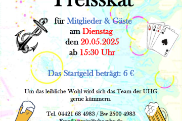 UHG Wilhelmshaven Preisskat