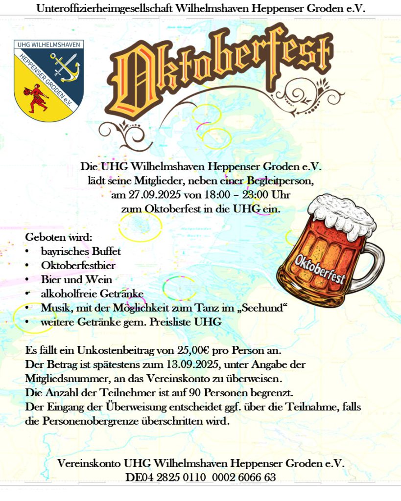 UHG Wilhelmshaven Oktoberfest 2025