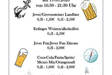 UHG Wilhelmshaven - Happy Hour am 19.05.2026